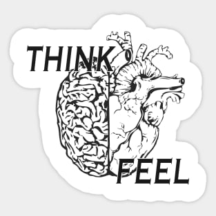 Think & Feel Sticker